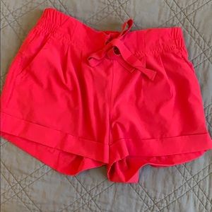 Lululemon Hot Pink Shorts